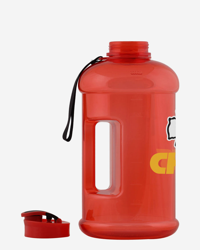 Kansas City Chiefs 2000 mL Clear Sports Bottle FOCO - FOCO.com | UK & IRE