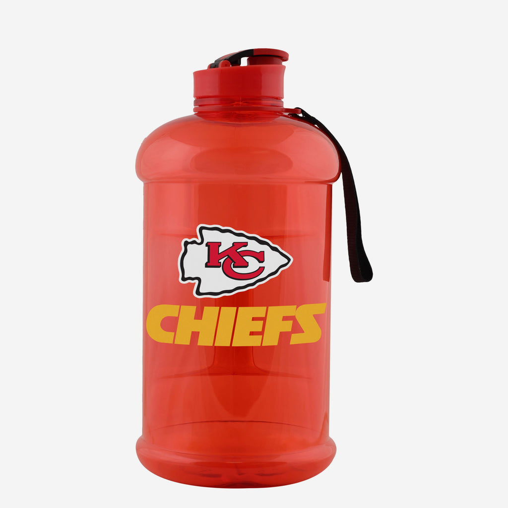Kansas City Chiefs 2000 mL Clear Sports Bottle FOCO - FOCO.com | UK & IRE