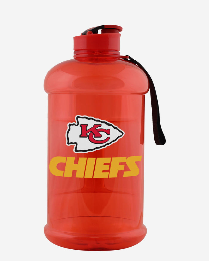 Kansas City Chiefs 2000 mL Clear Sports Bottle FOCO - FOCO.com | UK & IRE