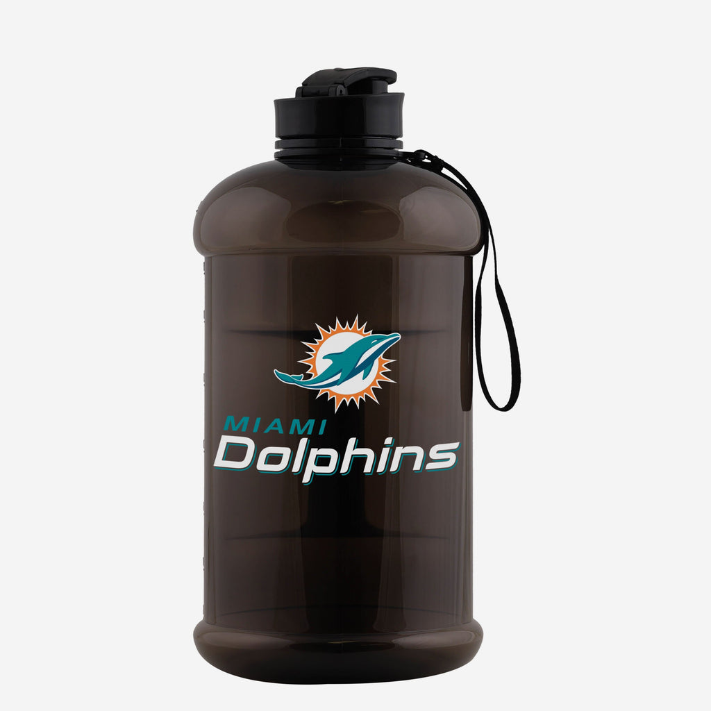 Miami Dolphins 2000 mL Clear Sports Bottle FOCO - FOCO.com | UK & IRE