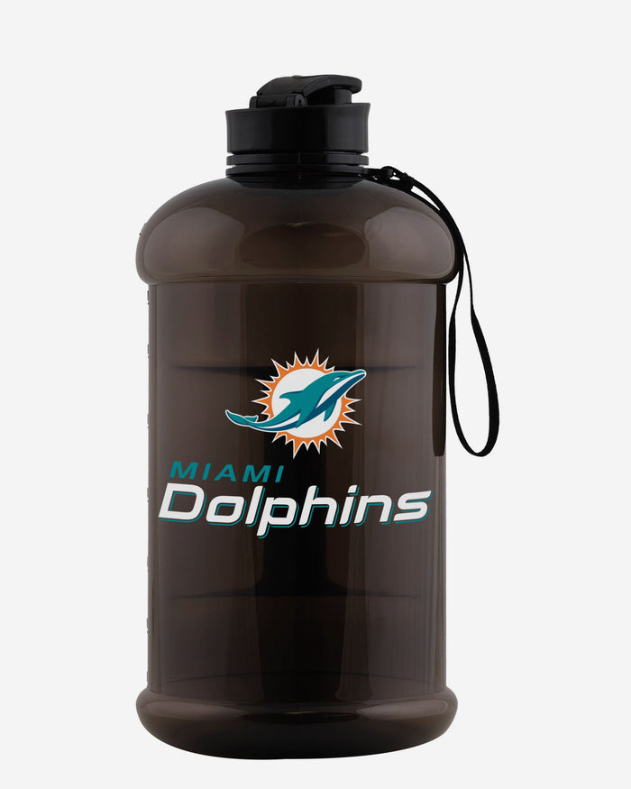 Miami Dolphins 2000 mL Clear Sports Bottle FOCO - FOCO.com | UK & IRE