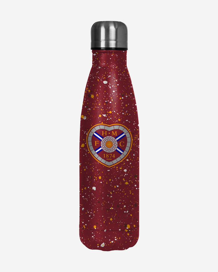 Heart Of Midlothian FC Paint Splatter Cool 500 mL Bottle FOCO - FOCO.com | UK & IRE