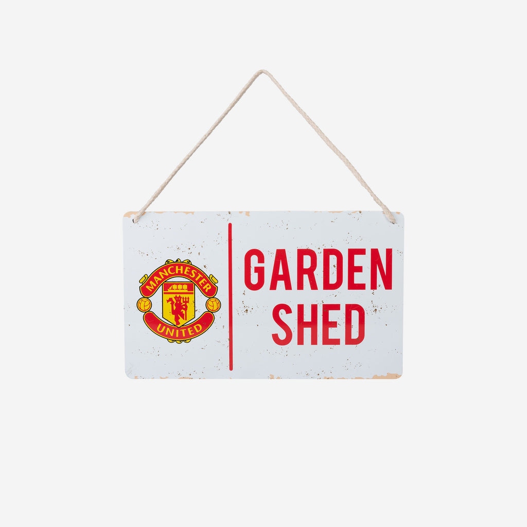 Manchester United FC Garden Shed Hanging Sign FOCO - FOCO.com | UK & IRE
