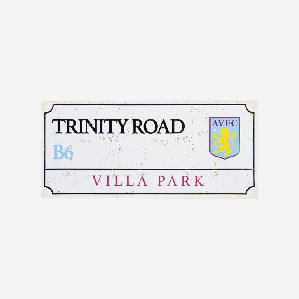 Aston Villa FC Retro Street Sign FOCO - FOCO.com | UK & IRE