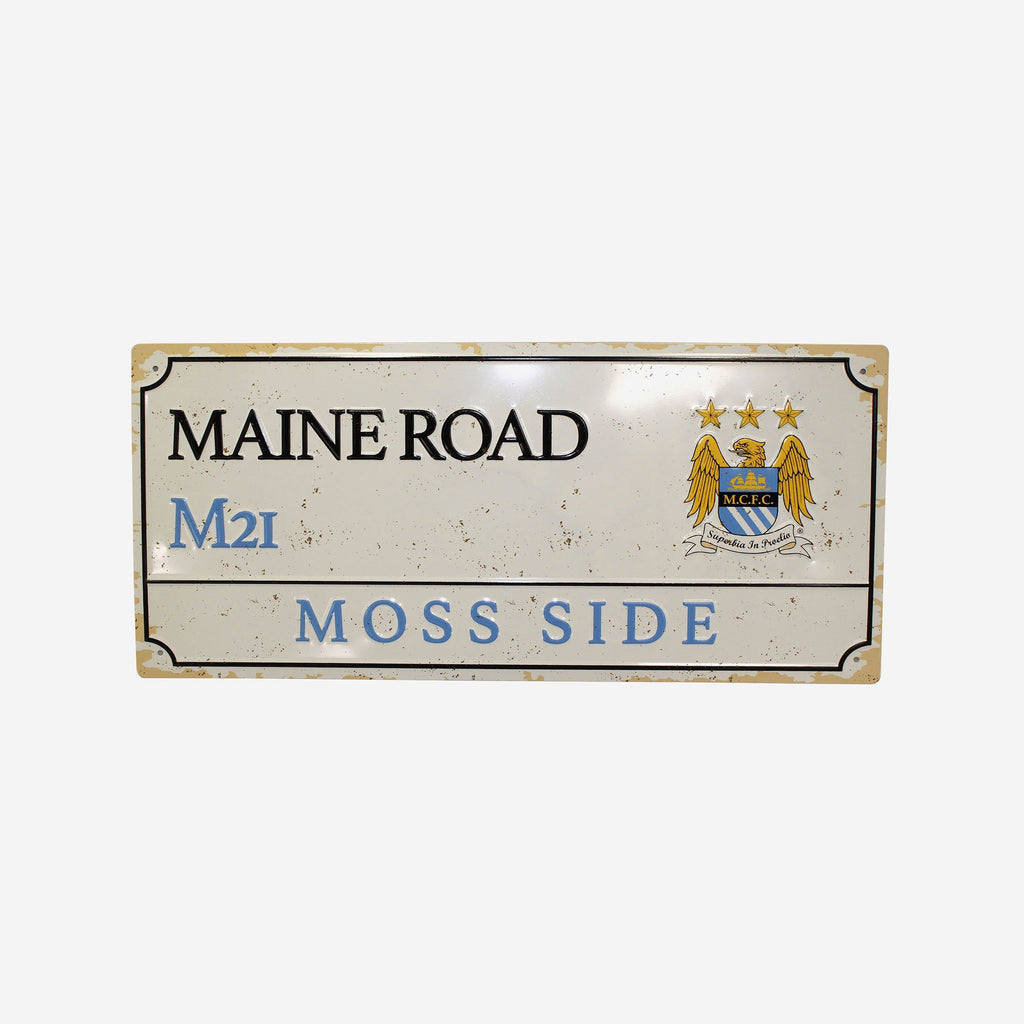 Manchester City FC Retro Street Sign FOCO - FOCO.com | UK & IRE