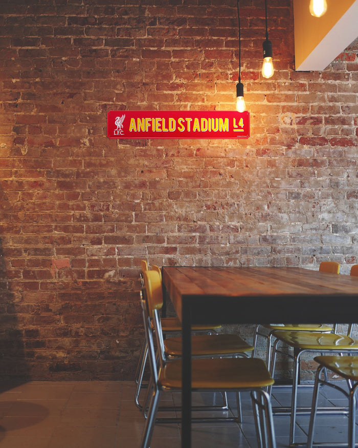 Liverpool FC Vintage Street Sign FOCO - FOCO.com | UK & IRE