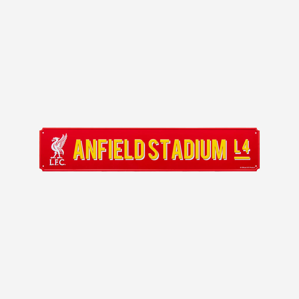 Liverpool FC Vintage Street Sign FOCO - FOCO.com | UK & IRE