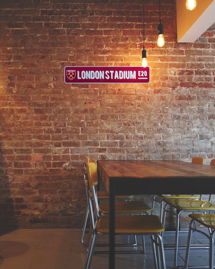 West Ham United FC Vintage Street Sign FOCO - FOCO.com | UK & IRE