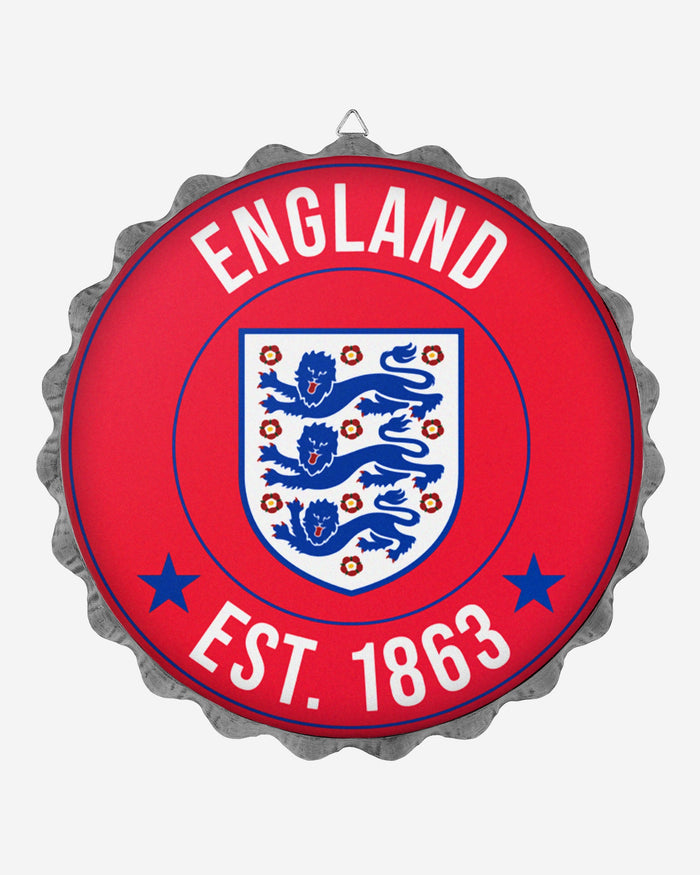 England Wall Mounted Bottlecap Sign FOCO - FOCO.com | UK & IRE