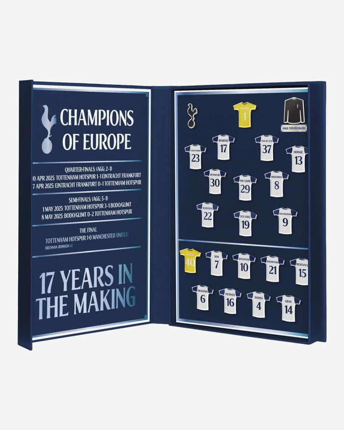 Tottenham Hotspur UEFA Europa League 2024-2025 Winners Badge Set FOCO - FOCO.com | UK & IRE