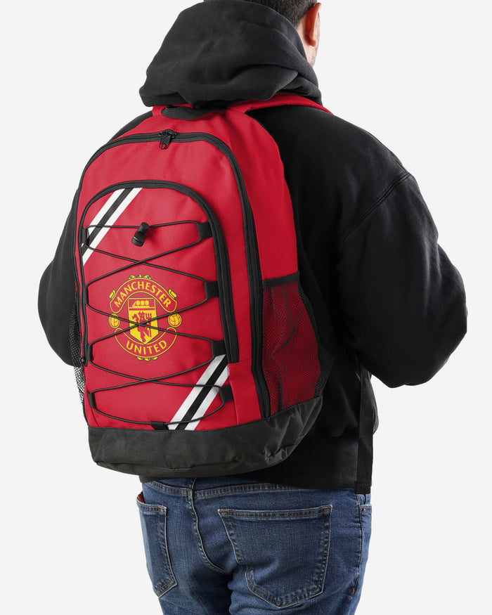 Manchester United FC Core Stripe Backpack FOCO - FOCO.com | UK & IRE