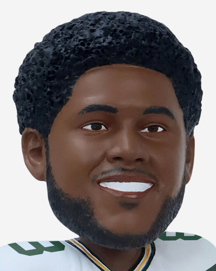 Josh Jacobs Green Bay Packers 2024 International Game Bobblehead FOCO - FOCO.com | UK & IRE