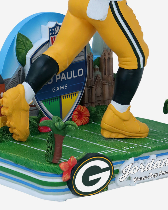 Jordan Love Green Bay Packers 2024 International Game Bobblehead FOCO - FOCO.com | UK & IRE