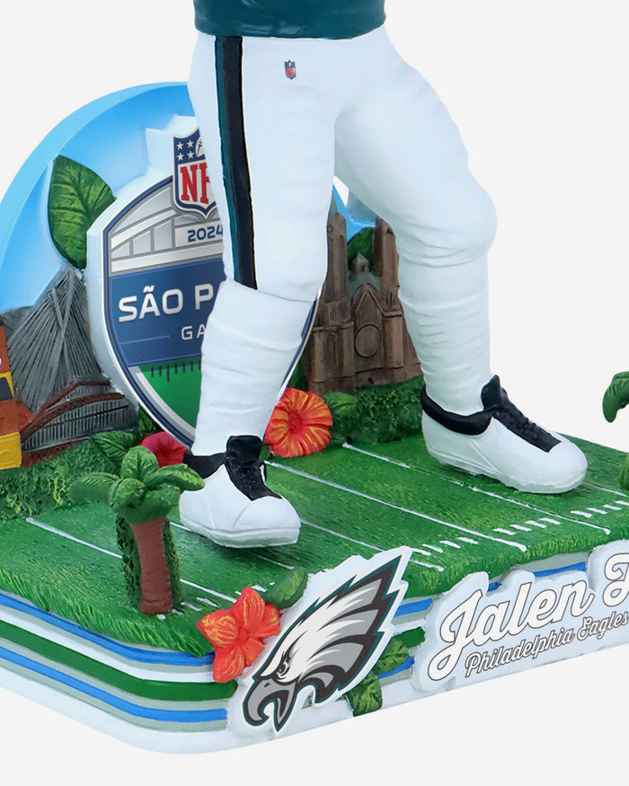 Jalen Hurts Philadelphia Eagles 2024 International Game Bobblehead FOCO - FOCO.com | UK & IRE