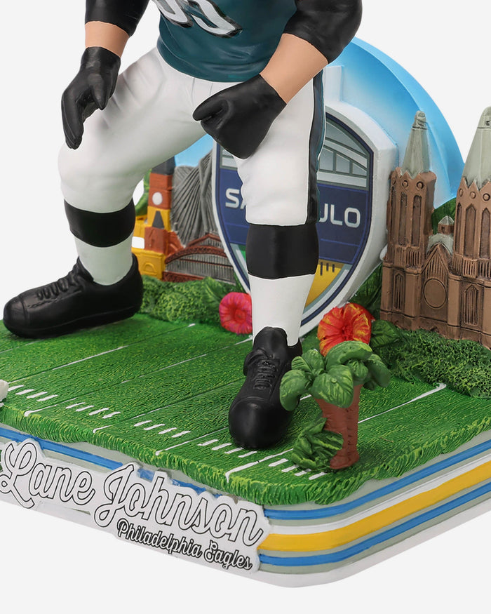 Lane Johnson Philadelphia Eagles 2024 International Game Bobblehead FOCO - FOCO.com | UK & IRE