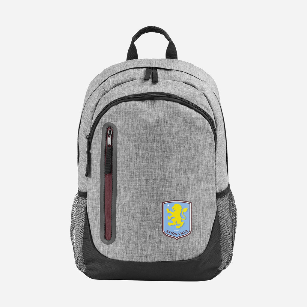 Aston Villa FC Grey Backpack FOCO | UK - FOCO.com | UK & IRE