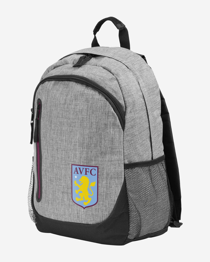 Aston Villa FC Grey Backpack FOCO - FOCO.com | UK & IRE