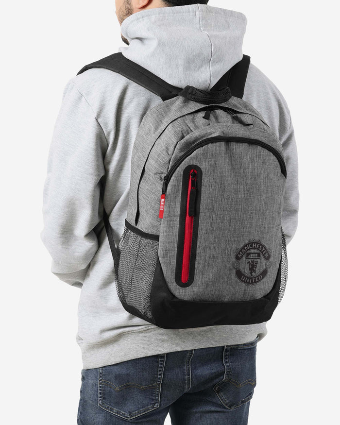 Manchester United FC Grey Mono Backpack FOCO - FOCO.com | UK & IRE