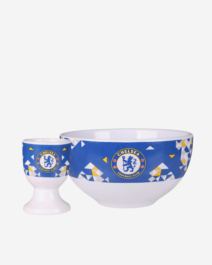 Chelsea FC Particle Bowl and Egg Cup Set FOCO - FOCO.com | UK & IRE