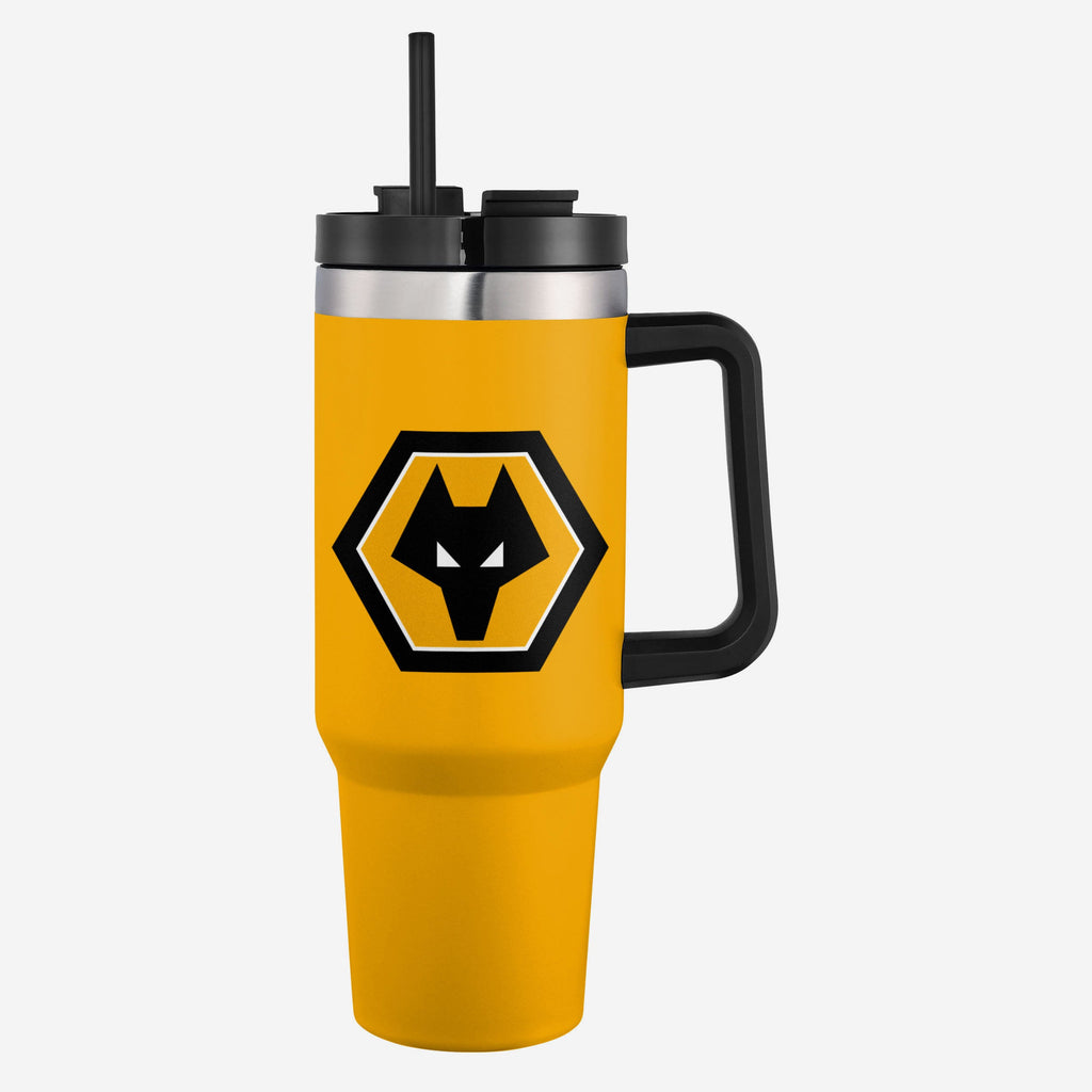 Wolverhampton Wanderers FC Team Colour 1.1 Litre Tumbler FOCO - FOCO.com | UK & IRE