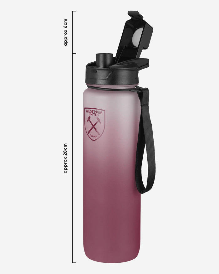 West Ham United FC 1 Litre Ombre Water Bottle FOCO - FOCO.com | UK & IRE