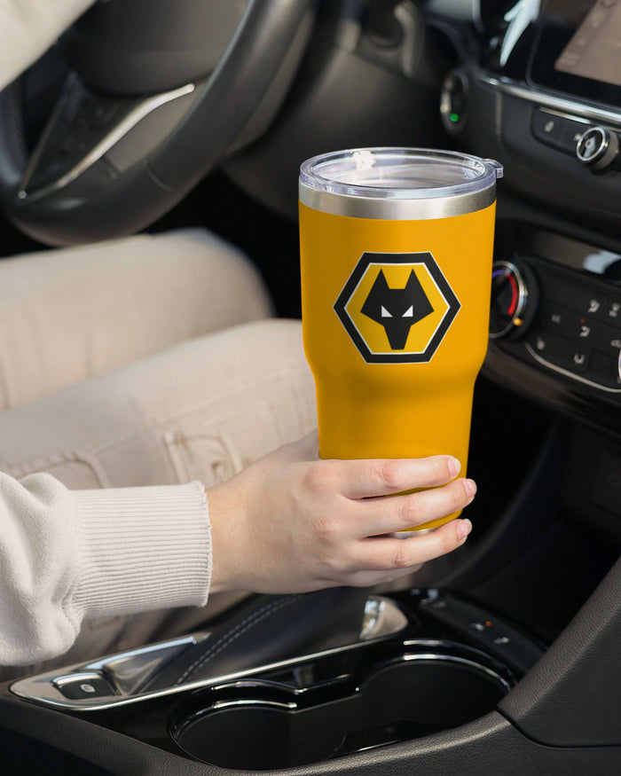 Wolverhampton Wanderers FC Team Logo 850 mL Tumbler FOCO - FOCO.com | UK & IRE