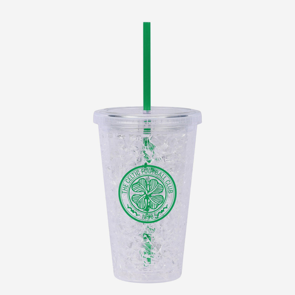 Celtic FC 450 mL Freezer Tumbler With Straw FOCO - FOCO.com | UK & IRE