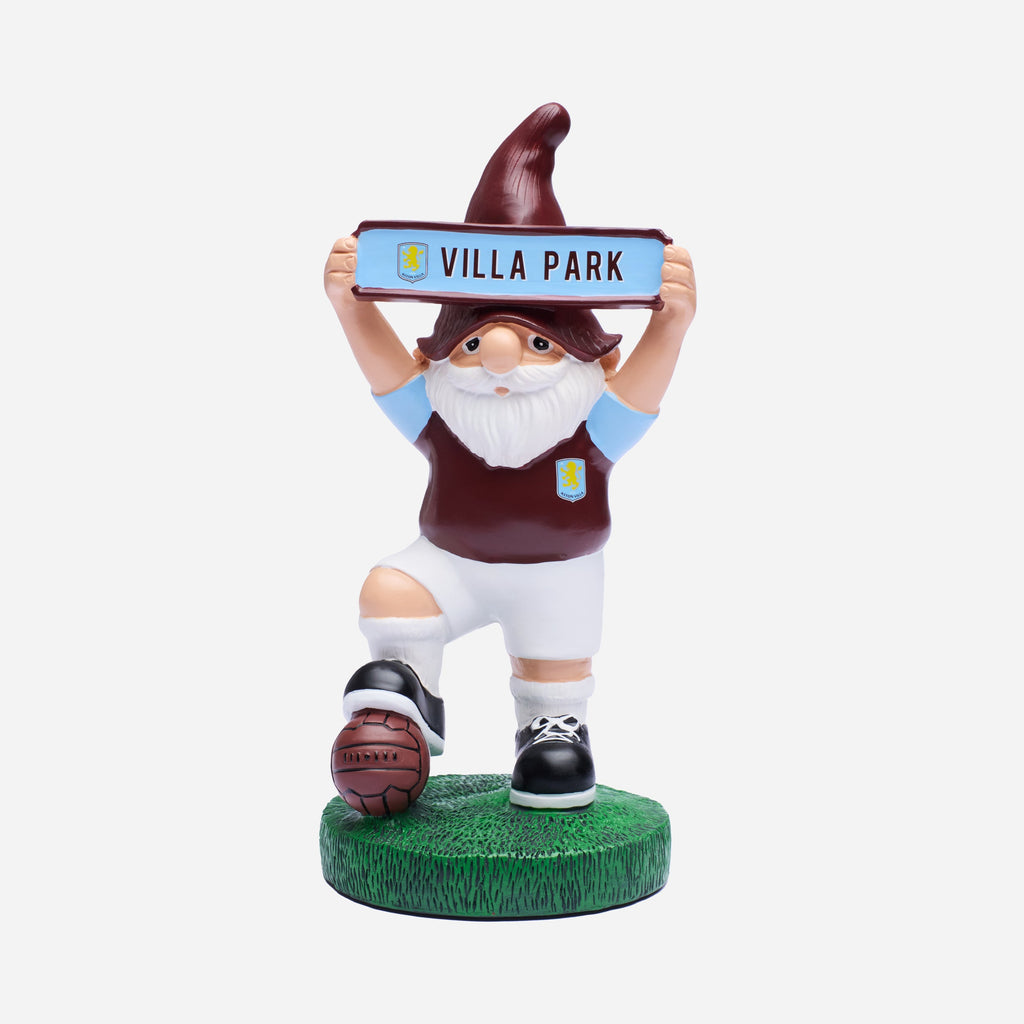 Aston Villa FC Vintage Street Sign Gnome FOCO - FOCO.com | UK & IRE