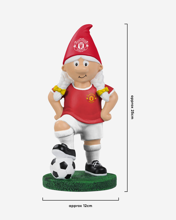 Manchester United FC Female Football Gnome FOCO - FOCO.com | UK & IRE