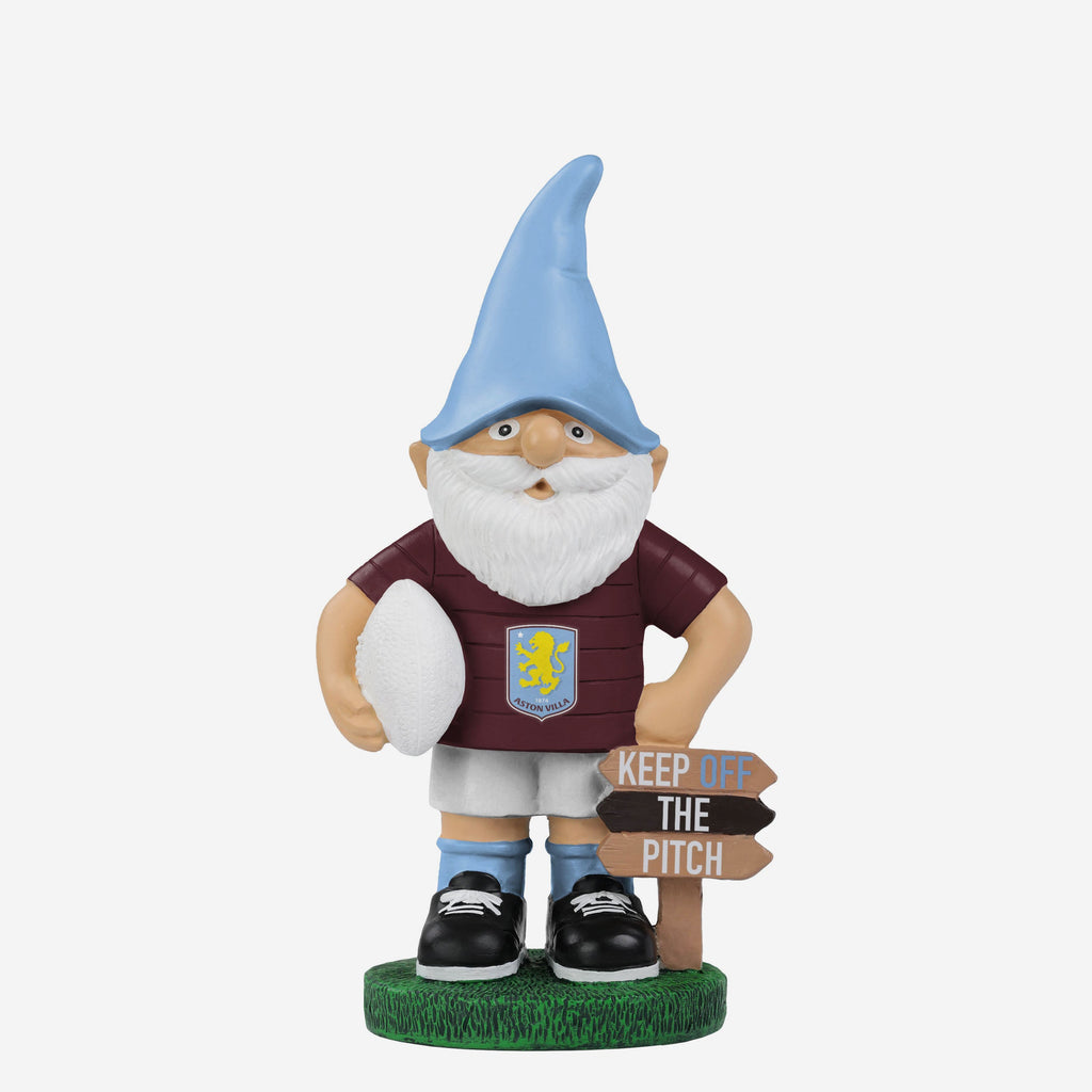 Aston Villa FC Keep Off The Pitch Gnome FOCO - FOCO.com | UK & IRE