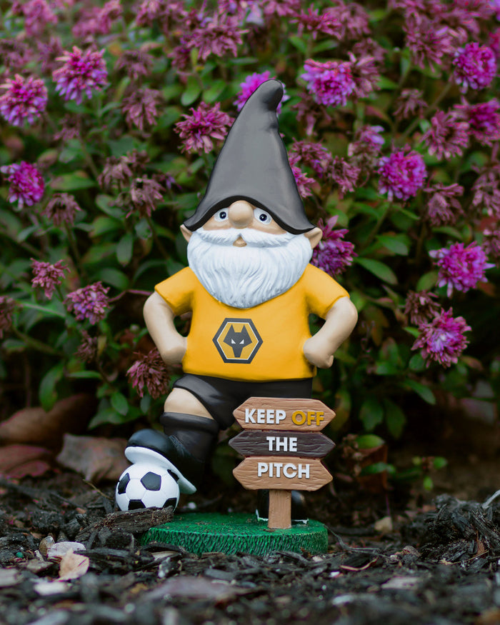 Wolverhampton Wanderers FC Keep Off The Pitch Gnome FOCO - FOCO.com | UK & IRE