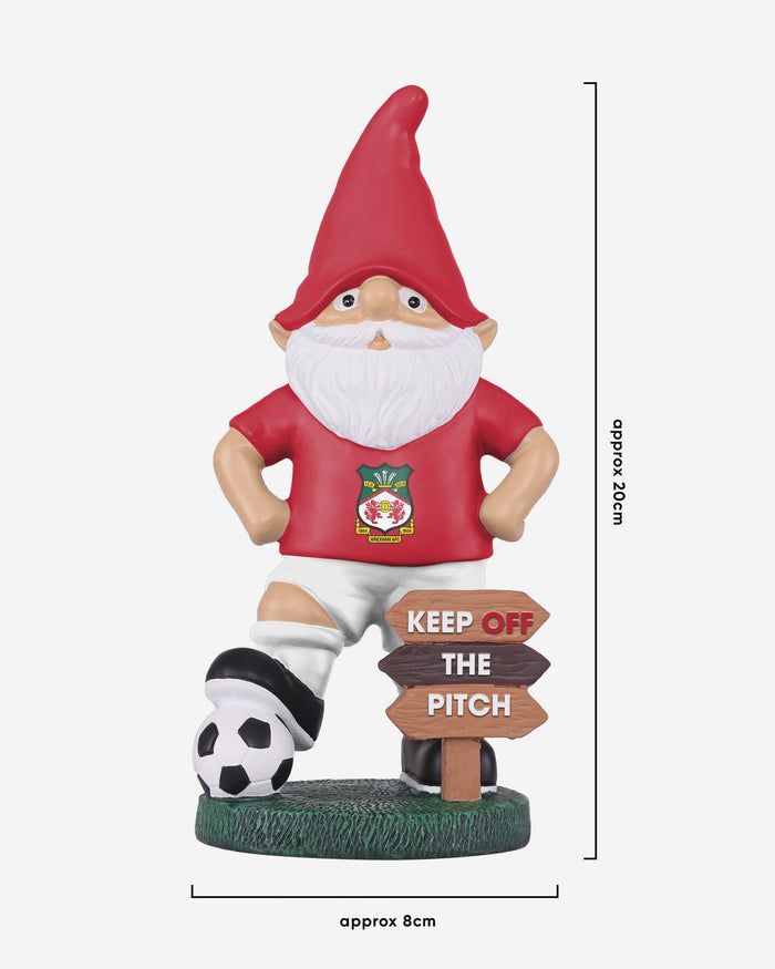 Wrexham AFC Keep Off The Pitch Gnome FOCO - FOCO.com | UK & IRE