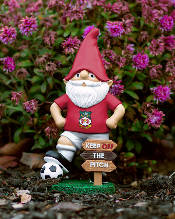 Wrexham AFC Keep Off The Pitch Gnome FOCO - FOCO.com | UK & IRE