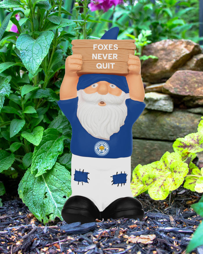 Leicester City Slogan Sign Gnome FOCO - FOCO.com | UK & IRE