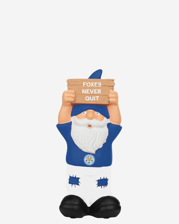 Leicester City Slogan Sign Gnome FOCO - FOCO.com | UK & IRE