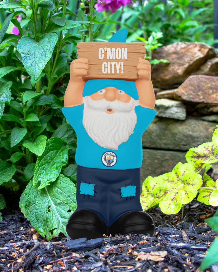 Manchester City FC Slogan Sign Gnome FOCO - FOCO.com | UK & IRE