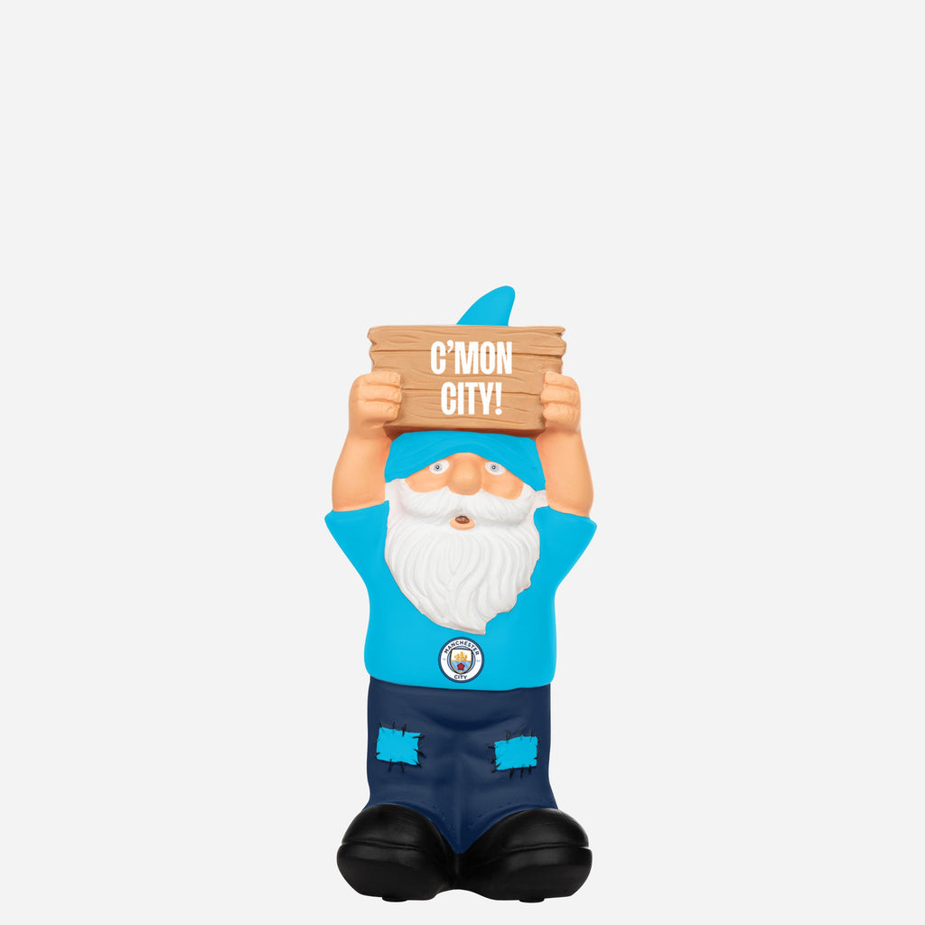 Manchester City FC Slogan Sign Gnome FOCO - FOCO.com | UK & IRE