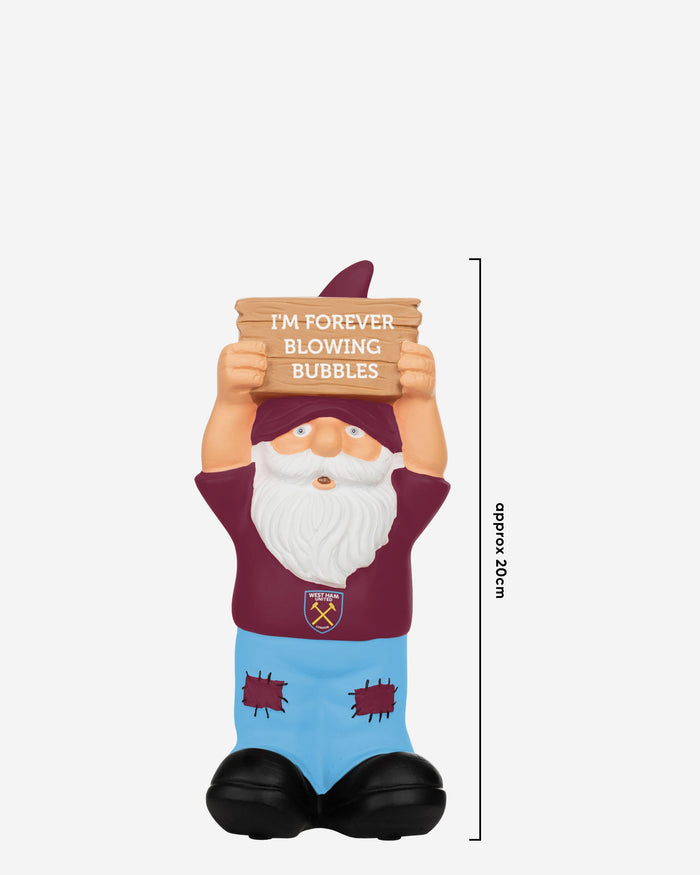 West Ham United FC Slogan Sign Gnome FOCO - FOCO.com | UK & IRE