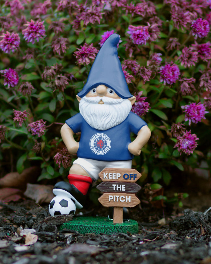 Rangers FC Keep Off The Pitch Gnome FOCO - FOCO.com | UK & IRE