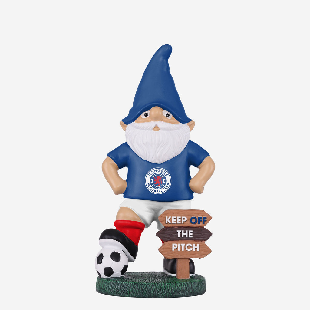 Rangers FC Keep Off The Pitch Gnome FOCO - FOCO.com | UK & IRE