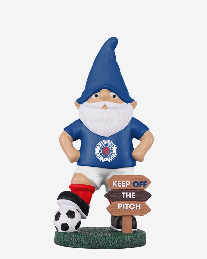 Rangers FC Keep Off The Pitch Gnome FOCO - FOCO.com | UK & IRE