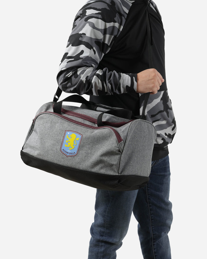 Aston Villa FC Grey Duffle Bag FOCO - FOCO.com | UK & IRE