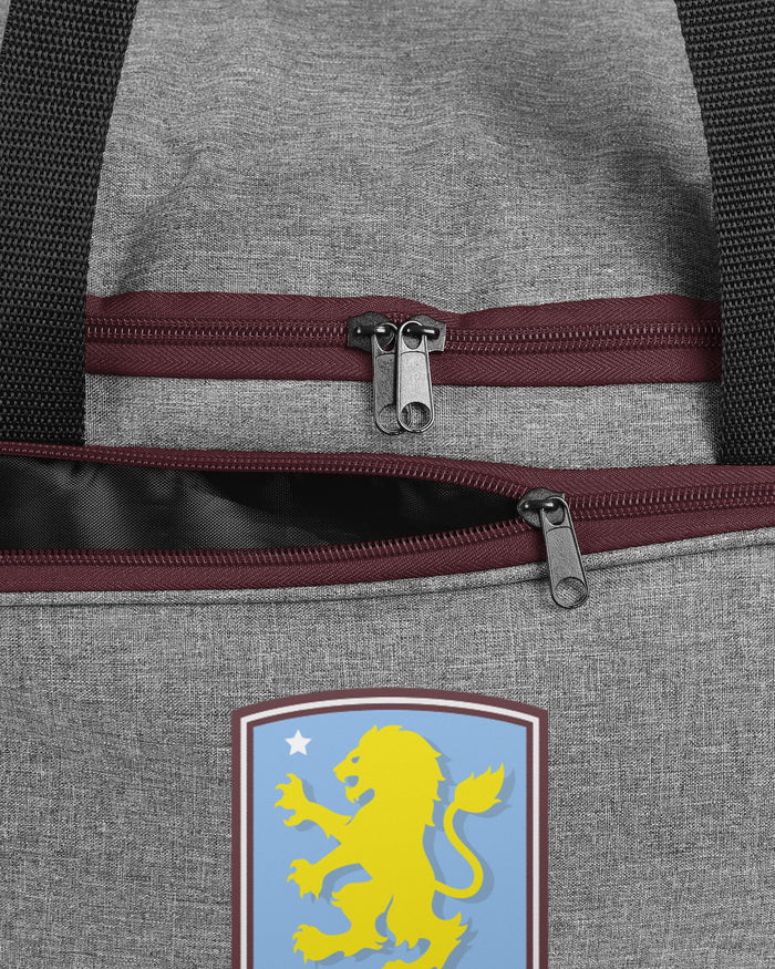 Aston Villa FC Grey Duffle Bag FOCO - FOCO.com | UK & IRE