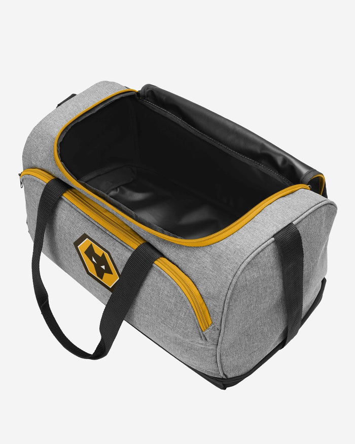 Wolverhampton Wanderers FC Grey Duffle Bag FOCO - FOCO.com | UK & IRE