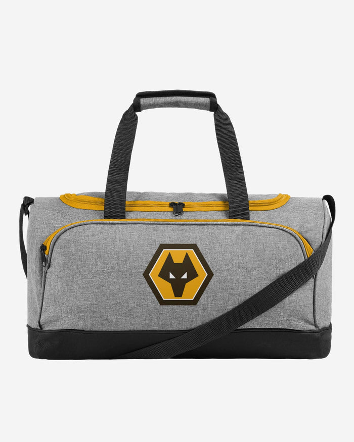 Wolverhampton Wanderers FC Grey Duffle Bag FOCO - FOCO.com | UK & IRE