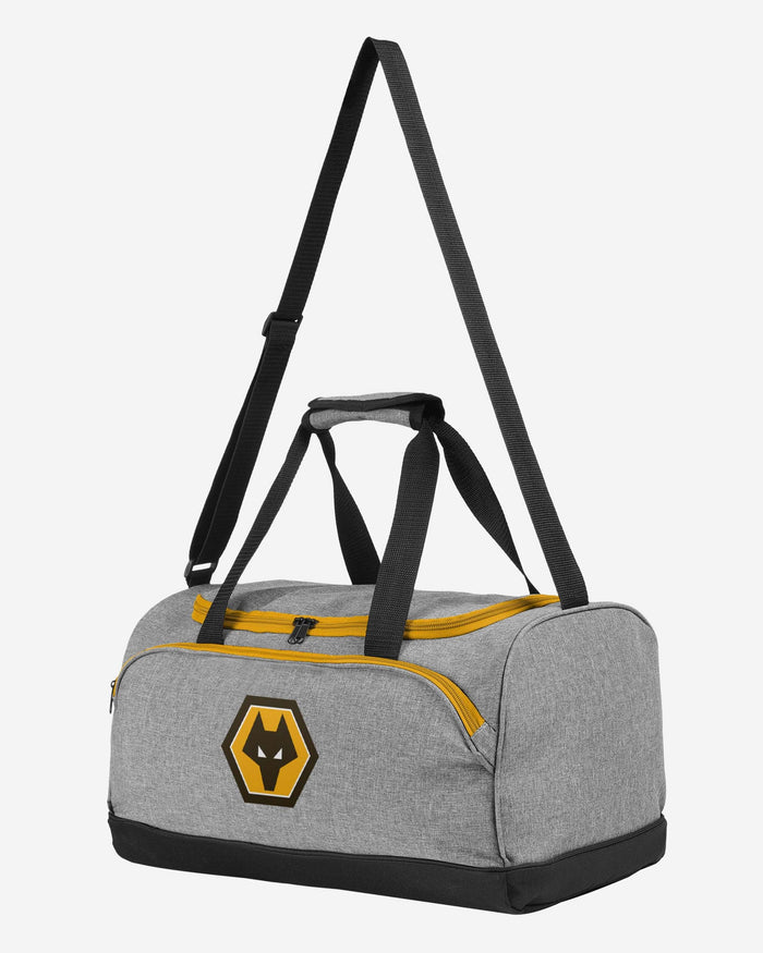 Wolverhampton Wanderers FC Grey Duffle Bag FOCO - FOCO.com | UK & IRE