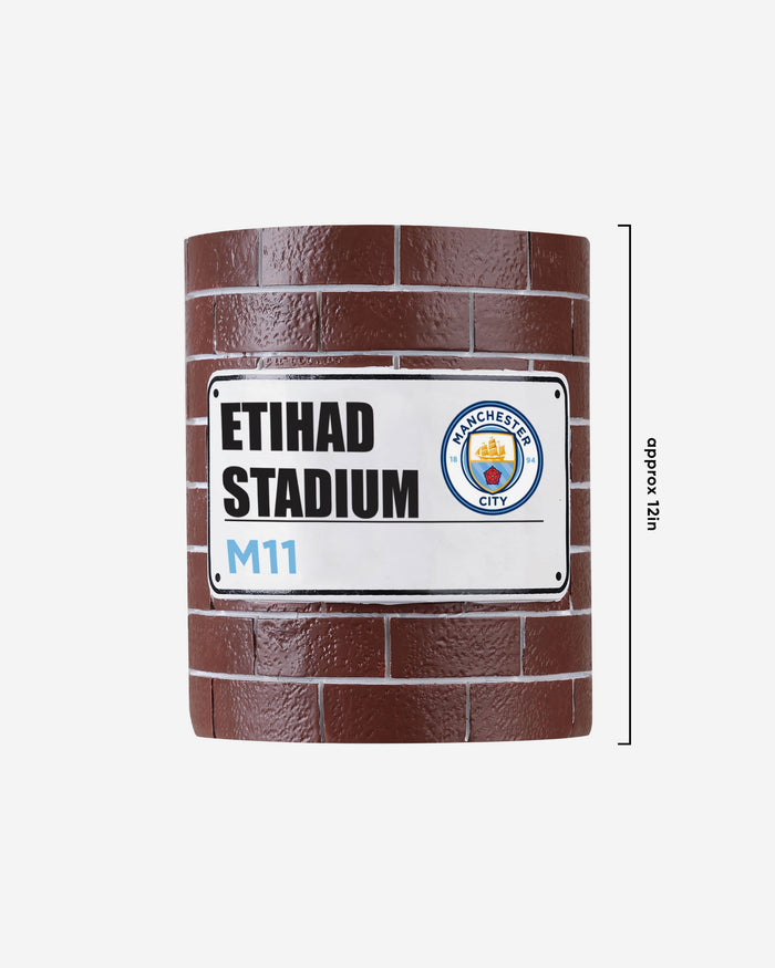 Manchester City FC Brick Wall Money Box FOCO - FOCO.com | UK & IRE