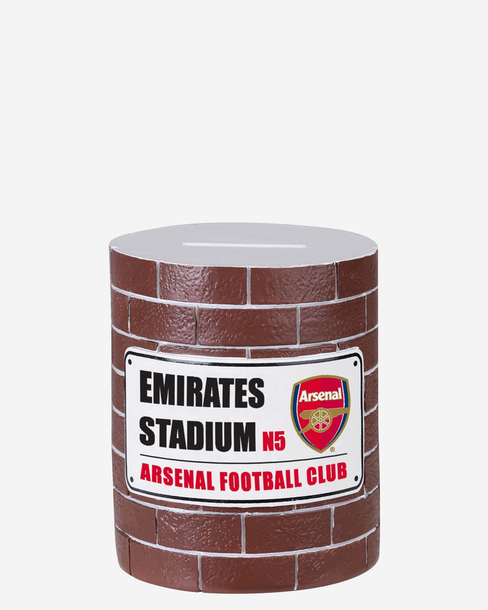 Arsenal FC Brick Wall Money Box FOCO - FOCO.com | UK & IRE