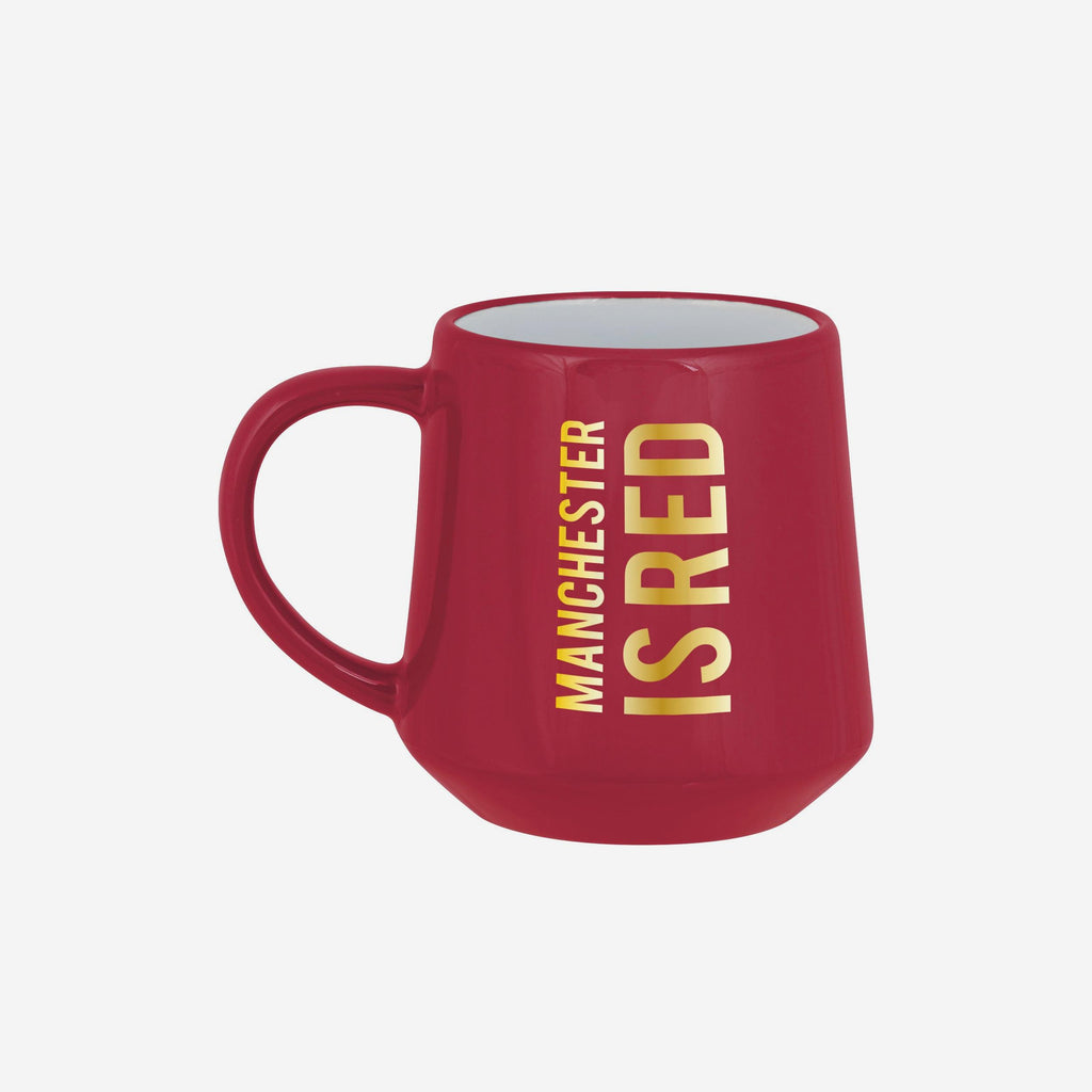 Manchester United FC Metallic Slogan Large Base Mug FOCO - FOCO.com | UK & IRE