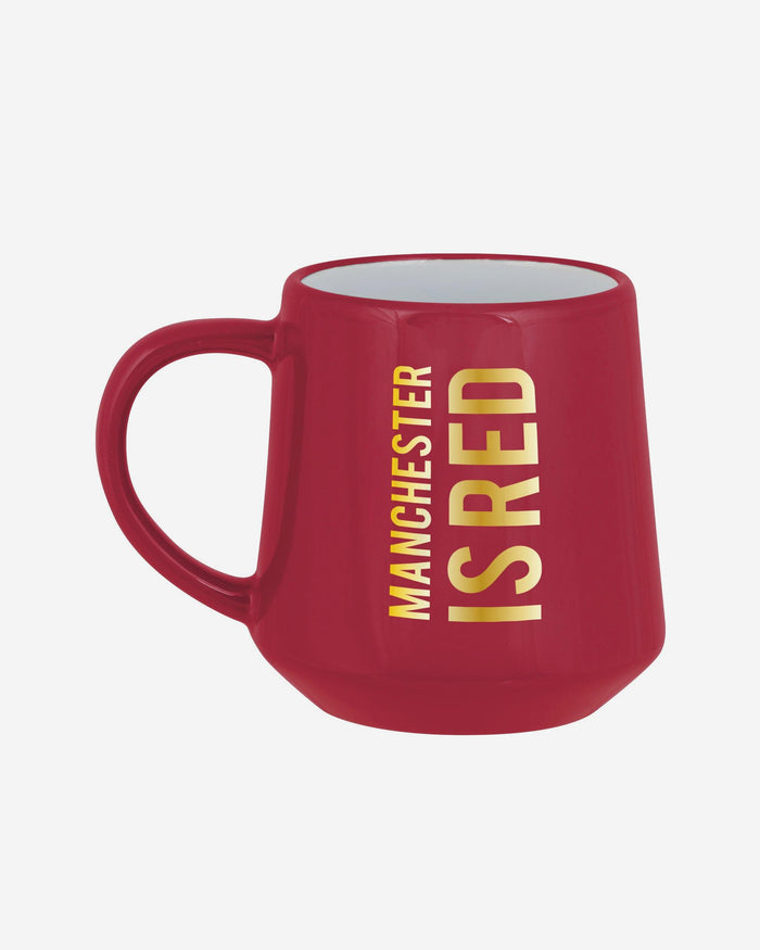 Manchester United FC Metallic Slogan Large Base Mug FOCO - FOCO.com | UK & IRE